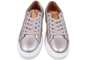 Donna Alviero Martini J Sneaker Da Donna Platform 1303 Gold Pink