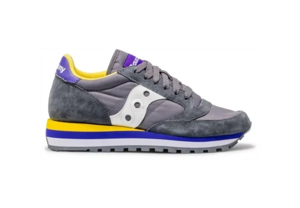 Donna Saucony Sneaker Da Donna Jazz Triple - Grey White