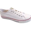 Donna American Eagle Sneaker Da Uomo Bassa In Tela Bianca 1619 Bianco