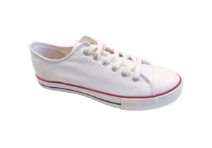 Donna American Eagle Sneaker Da Uomo Bassa In Tela Bianca 1619 Bianco