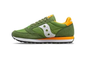 Uomo Saucony Sneaker Da Uomo In Camoscio Con Logo Jazz Original S2044-652 G