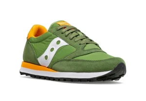 Uomo Saucony Sneaker Da Uomo In Camoscio Con Logo Jazz Original S2044-652 G