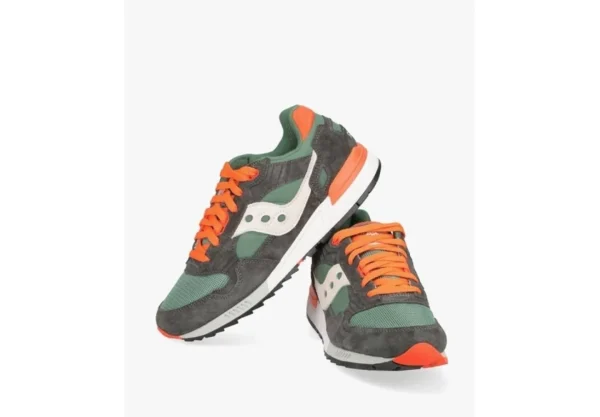 Uomo Saucony Sneaker Da Uomo Shadow 5000 - Green Orange