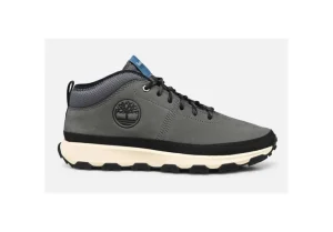 Uomo * Sneaker Mid Cut Da Uomo Winsor Trail Mid Leather Nabuk Grey