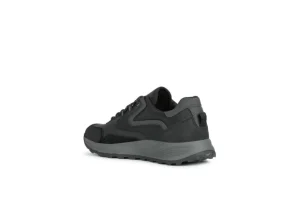 Uomo Geox Sneaker Sportiva Da Uomo In Pelle U26Eya Nero