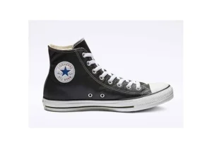 Uomo Converse Sneakers Alta Unisex In Pelle Chuck Taylor All Star 132170C B