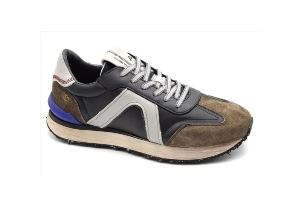 Uomo Ambitious Sneakers Casual Con Lacci 11538A-1877Am Antracite