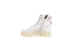 Donna Fila Sneakers Casual Da Donna In Pelle Sandblast High Fft0052 White Co