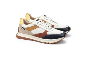 Uomo Pikolinos Sneakers Casual Da Uomo In Pelle M9V-6190