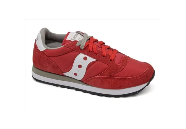 Uomo Saucony Sneakers Casual Sportiva Jazz Original S2044-311 Rosso