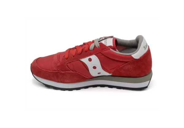 Uomo Saucony Sneakers Casual Sportiva Jazz Original S2044-311 Rosso