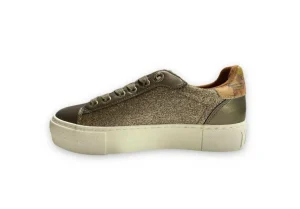 Donna Alviero Martini J Sneakers Da Donna Con Strass E Stampa 1290 Bronze Ge