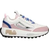 Donna Fila Sneakers Da Donna In Pelle Con Logo Chunky Runner 1011023 White S