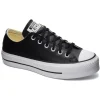 Donna Converse Sneakers Da Donna In Pelle Platform 561681C Black