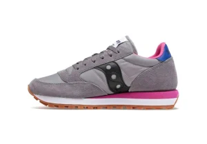 Donna Saucony Sneakers Da Donna In Pelle Scamosciata E Nylon Jazz Original S