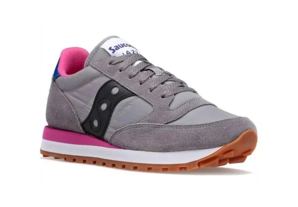 Donna Saucony Sneakers Da Donna In Pelle Scamosciata E Nylon Jazz Original S