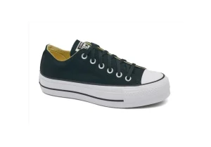 Donna Converse Sneakers Da Donna In Tela Nera Chuck Taylor All Star Platform