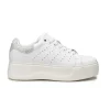 Donna Cult Sneakers Da Donna Platform In Pelle Clw316220 White