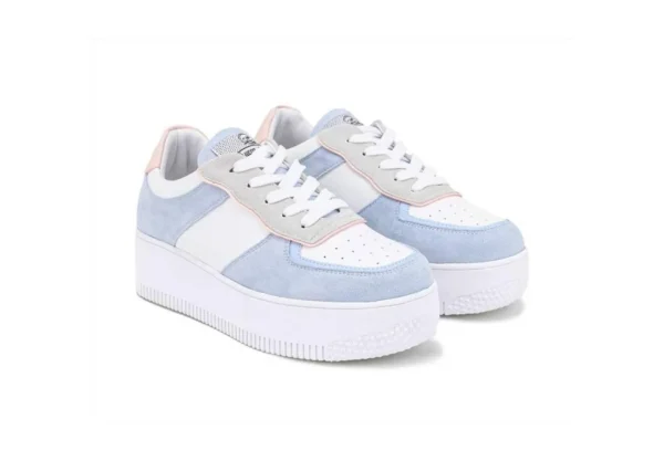 Donna Queen Helena Sneakers Da Donna Platform X26-12 Blue