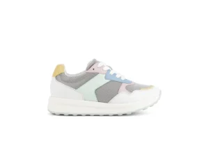 Donna Geox Sneakers Da Donna Sportiva D25Rrb Runtix Lt Grey White