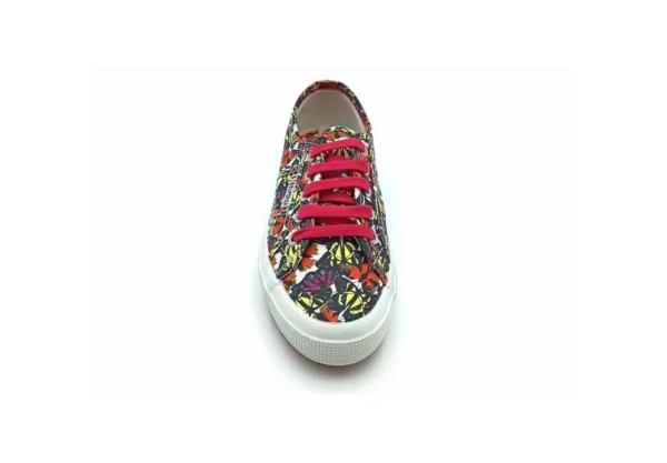 Donna Superga Sneakers Da Donna 2750 Fantasy Cotu Wht-Butterlflymultico