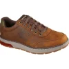 Uomo Skechers Sneakers Da Uomo Con Memory Foam Air Cooled Evenston - Fanton Dk Brown