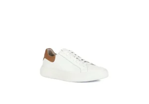 Uomo Geox Sneakers Da Uomo Deiven U355Wa White Biscuit