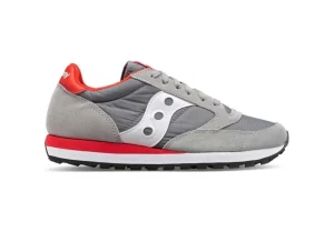 Uomo Saucony Sneakers Da Uomo In Pelle Scamosciata Con Logo Jazz Original G