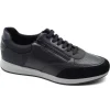 Uomo Geox Sneakers Da Uomo In Pelle Con Lacci E Zip U16H5B