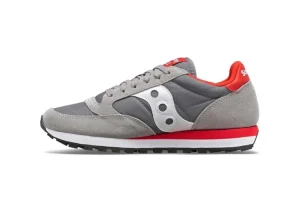 Uomo Saucony Sneakers Da Uomo In Pelle Scamosciata Con Logo Jazz Original G