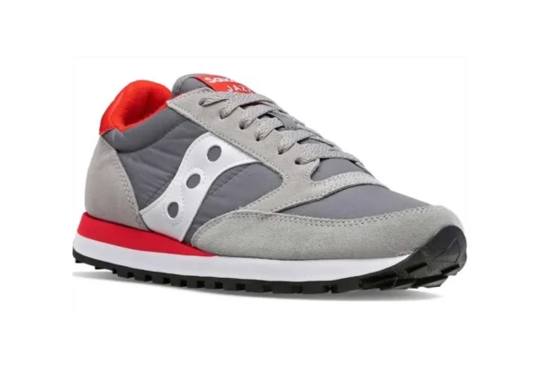 Uomo Saucony Sneakers Da Uomo In Pelle Scamosciata Con Logo Jazz Original G