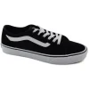 Donna Vans Sneakers In Pelle Con Lacci Filmore Decon Vn0A3Wkz5Lm1 Black White