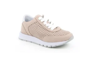 Donna Grunland Sneakers In Pelle Da Donna Traforata Sc5292