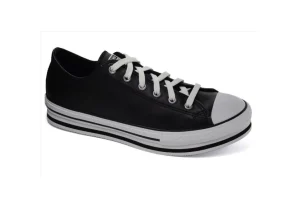 Donna Converse Sneakers In Pelle Da Donna Platform 669710C Black