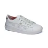 Donna Lumberjack Sneakers In Pelle Traforata Con Lacci Hawk 30005 Bianco