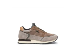 Uomo Docksteps Sneakers Scamosciate Casual Da Uomo Dsm634004 Taupe