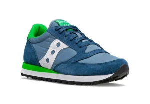 Uomo Saucony Sneakers Sportive Casual Da Uomo In Camoscio E Tessuto Jazz Or