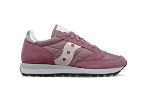 Donna Saucony Sneakers Sportive Da Donna Jazz Originals S1044-660 Plum Off White