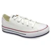 Donna Converse Sneakers Unisex In Tela Chuck Taylor All Star Platform Bianco