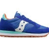 Donna Saucony Sneakers Unisex Sportive Jazz Original S1044-666 Blu White