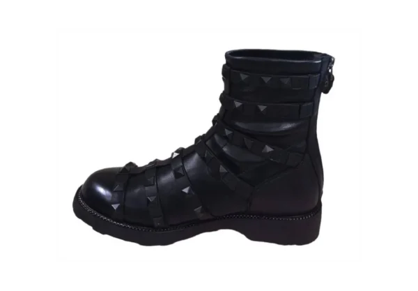 Donna Cult Tronchetto Da Donna In Pelle Con Borchie Zeppelin 3513 Mid W Str.